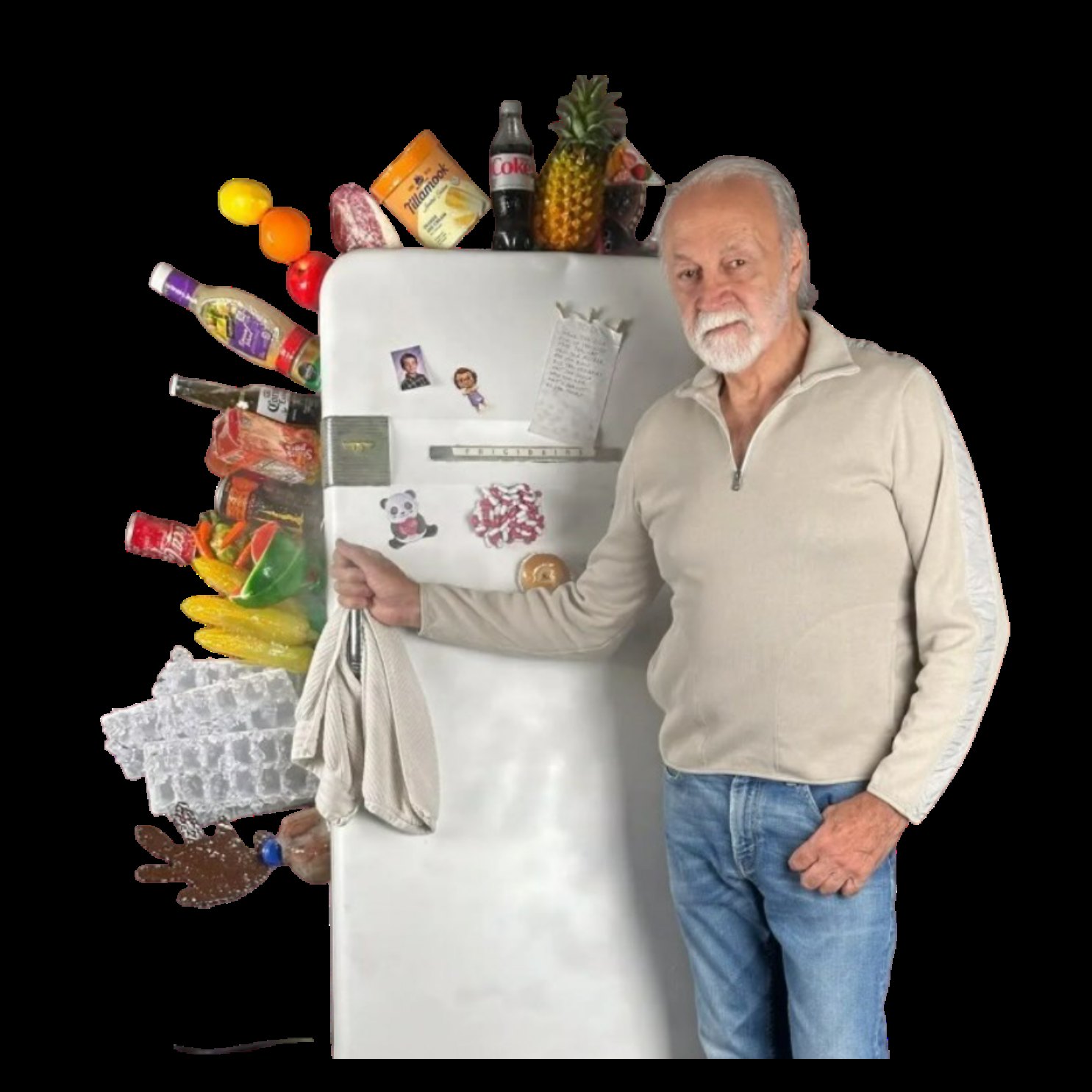 Tom Pergola in the studio